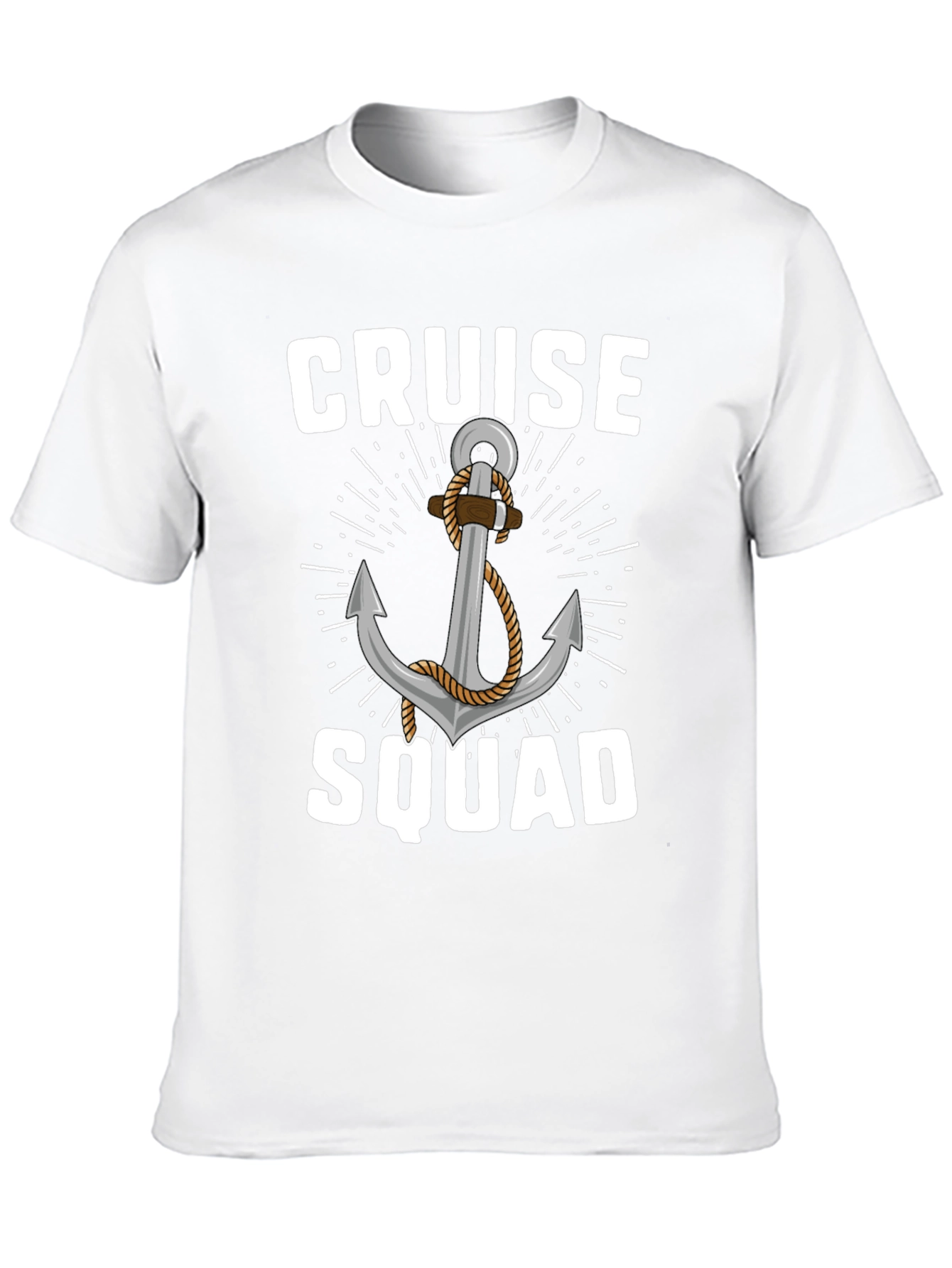 Cruise Squad Anchor Graphic T-Shirt