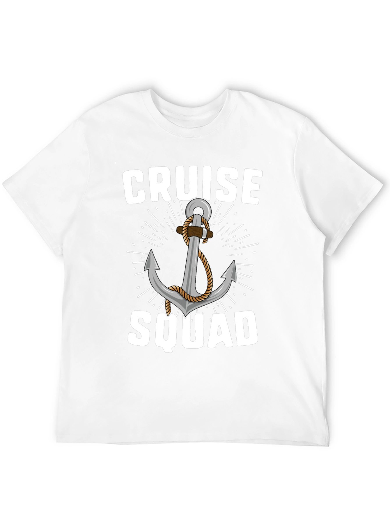 Cruise Squad Anchor Graphic T-Shirt