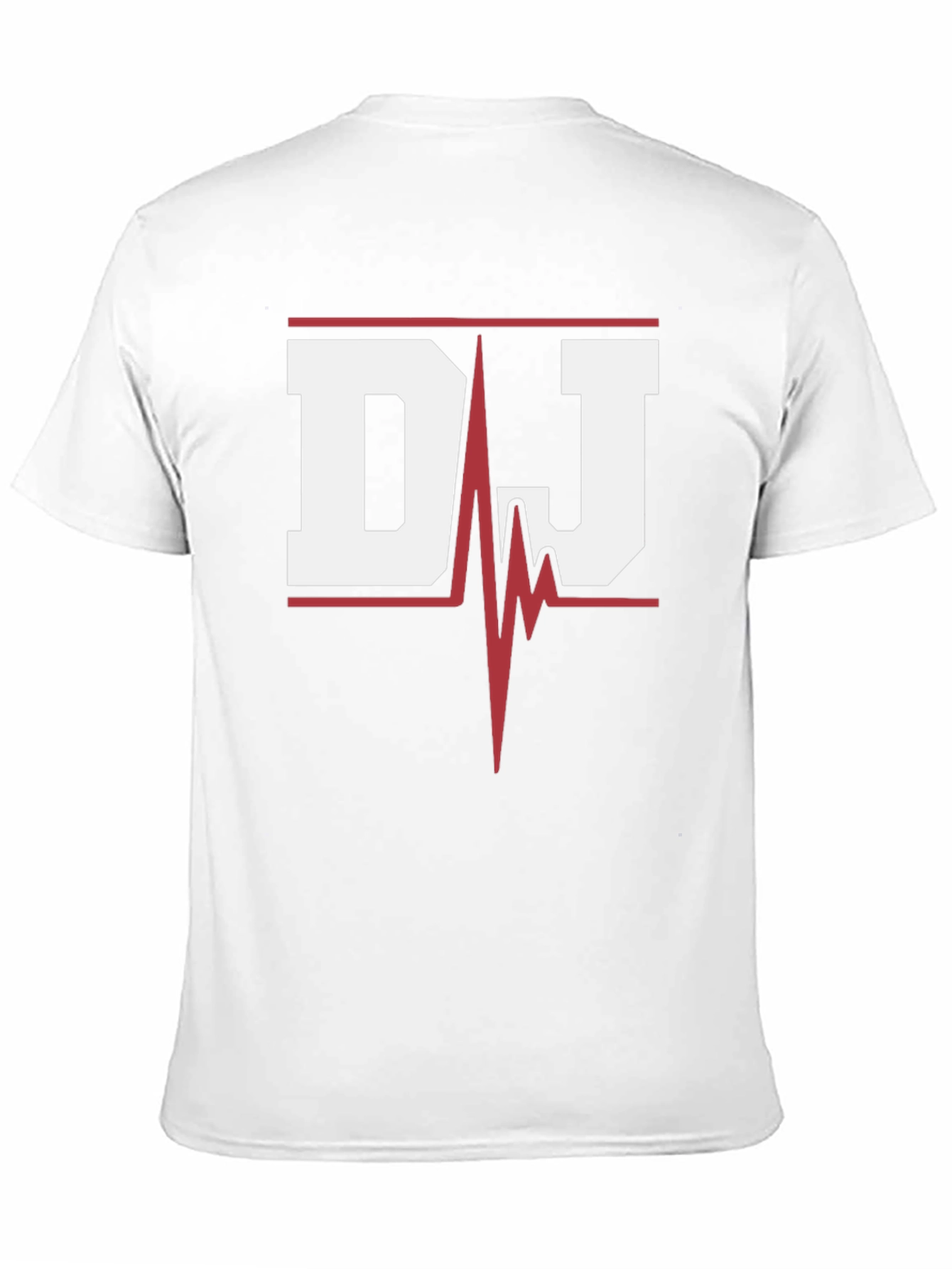 DJ Heartbeat Graphic Tee - Black