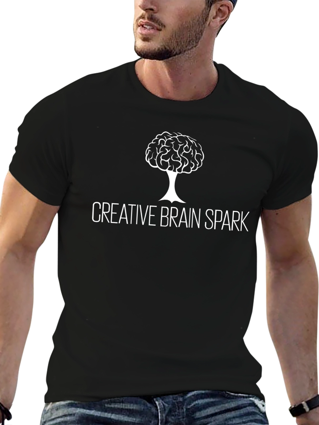 Creative Brain Spark Graphic T-Shirt