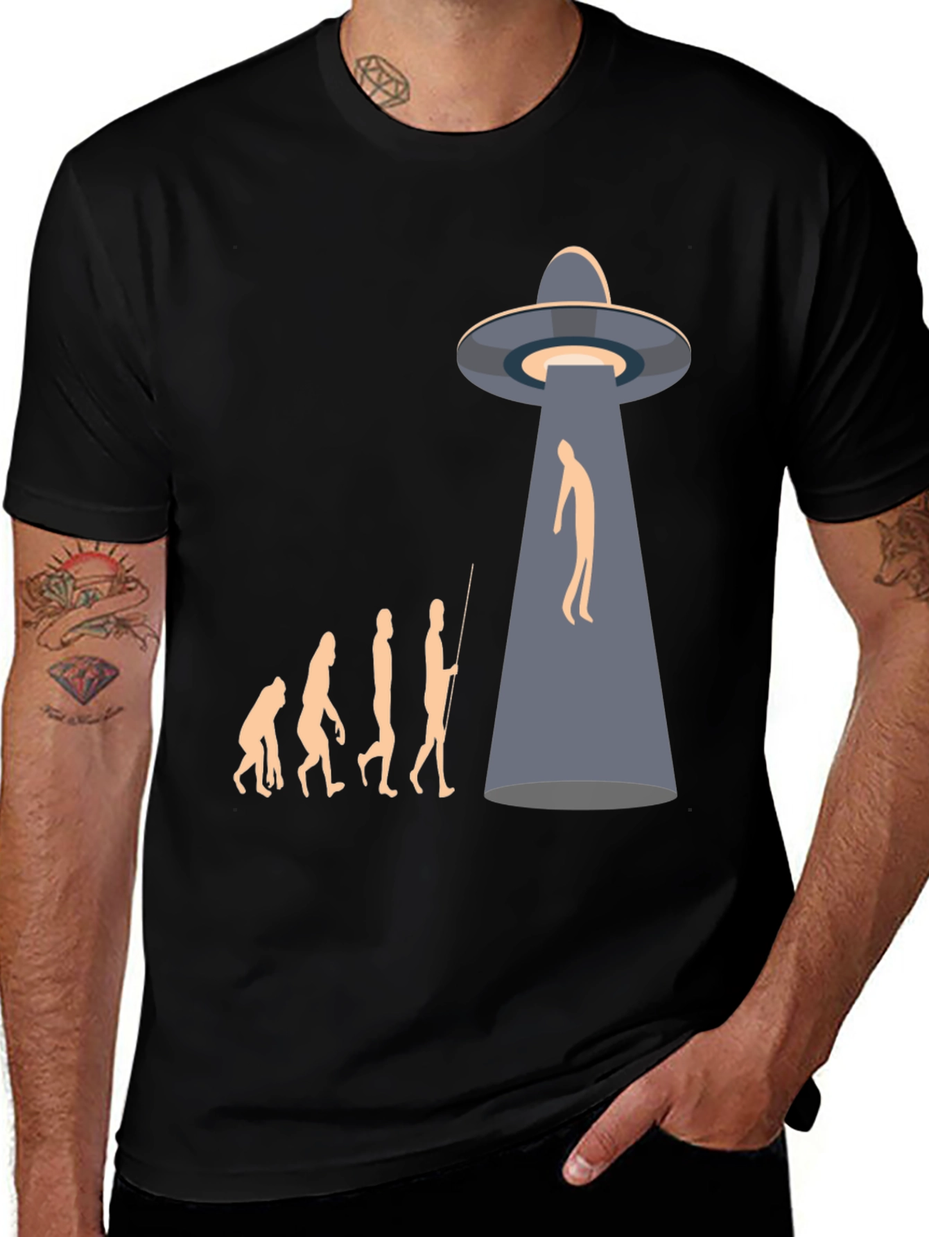Evolution Abduction Graphic Tee