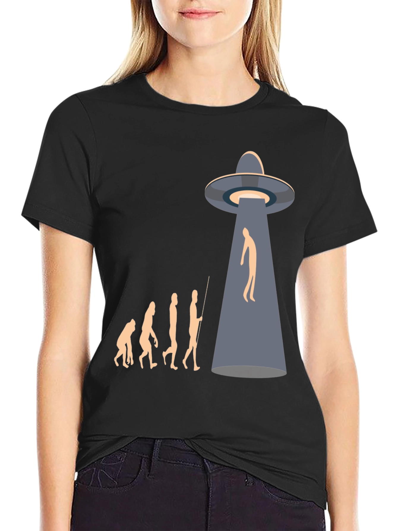 Evolution Abduction Graphic Tee