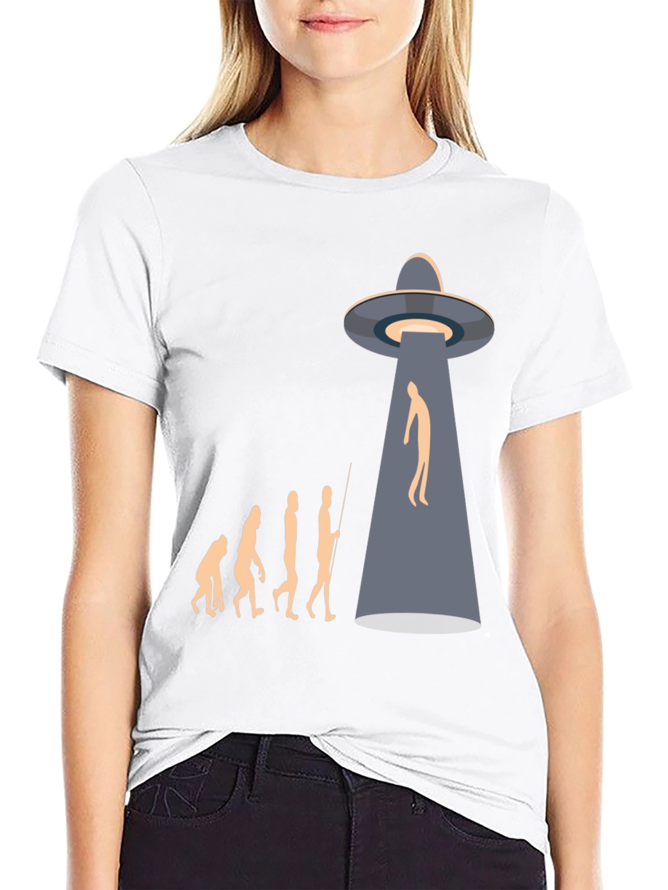Evolution Abduction Graphic Tee