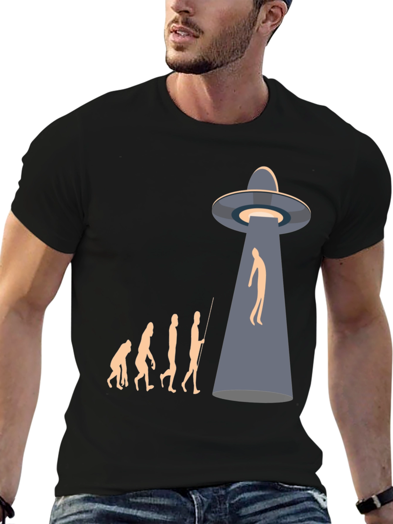 Evolution Abduction Graphic Tee