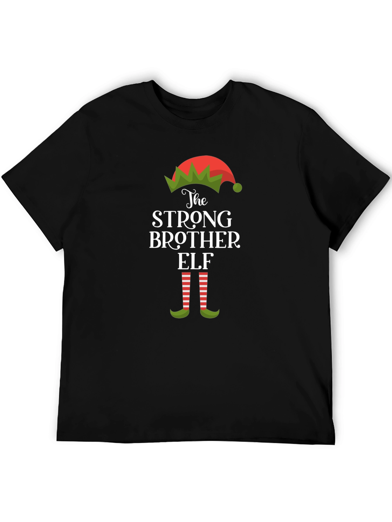 Strong Brother Elf Christmas T-Shirt