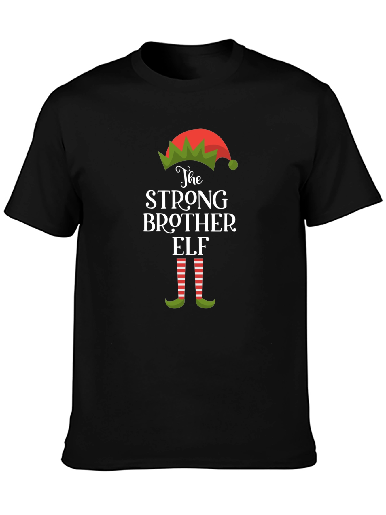 Strong Brother Elf Christmas T-Shirt