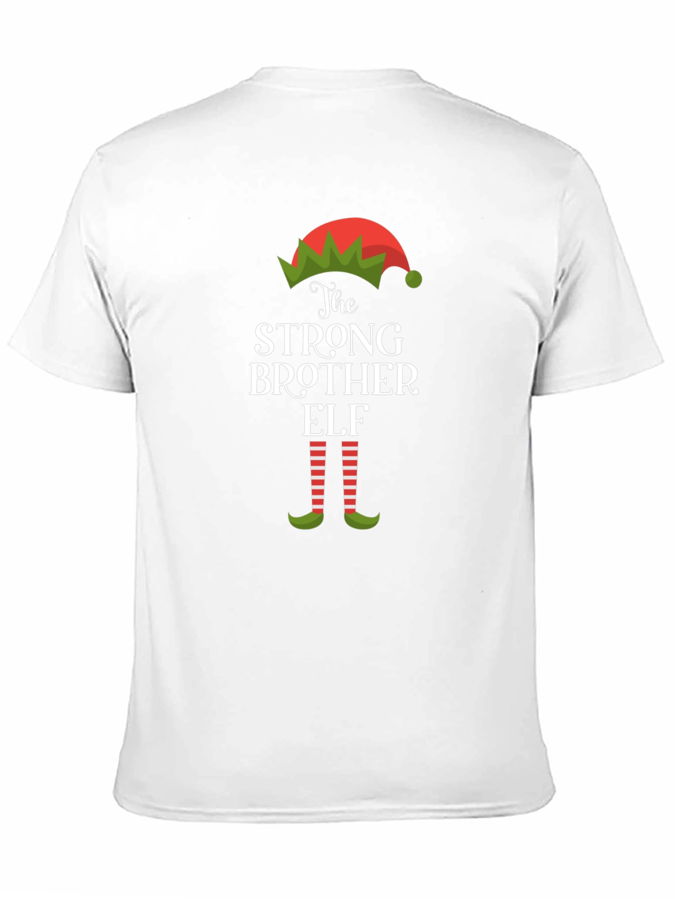 Strong Brother Elf Christmas T-Shirt