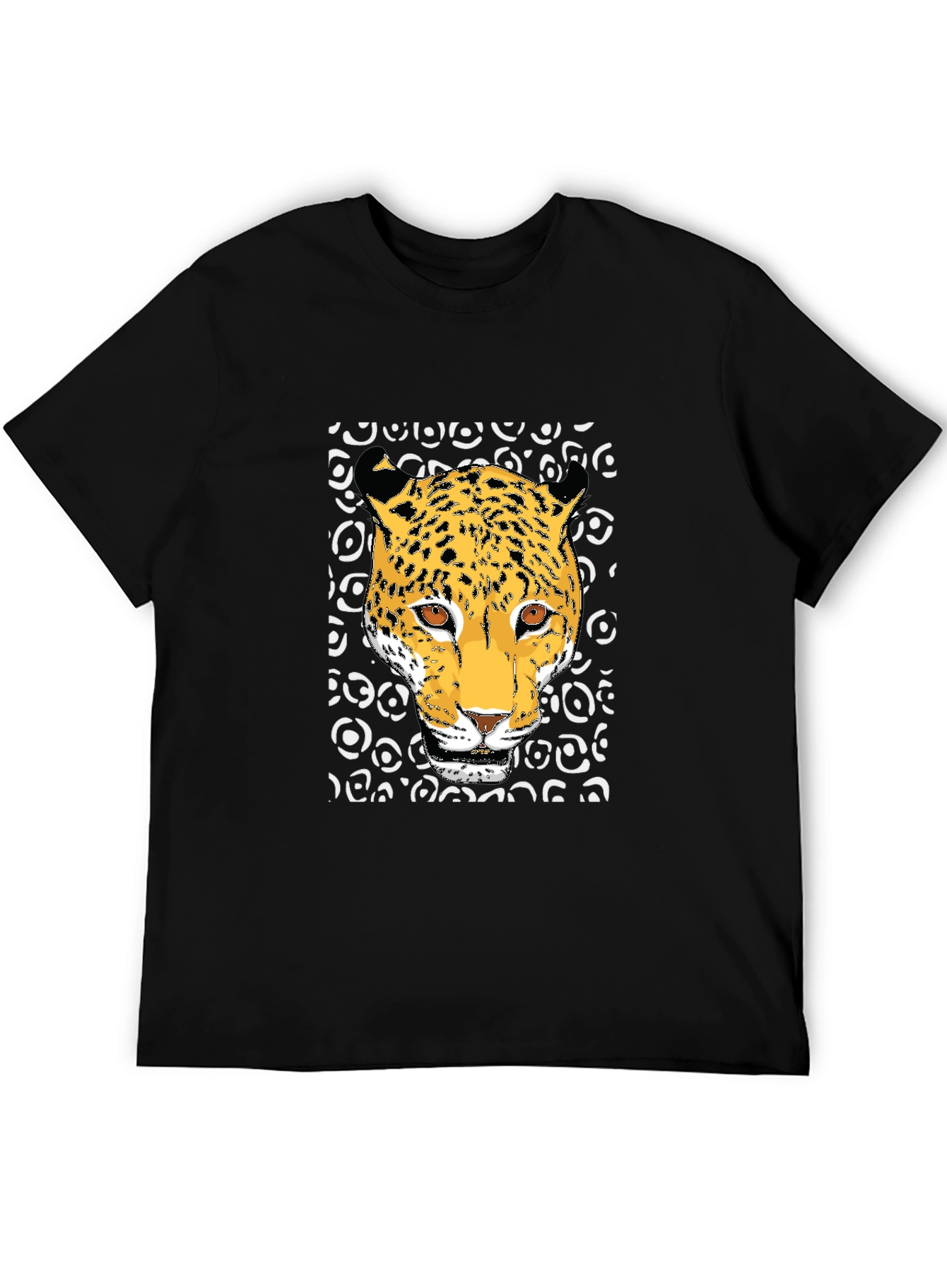 Leopard Print Graphic T-Shirt