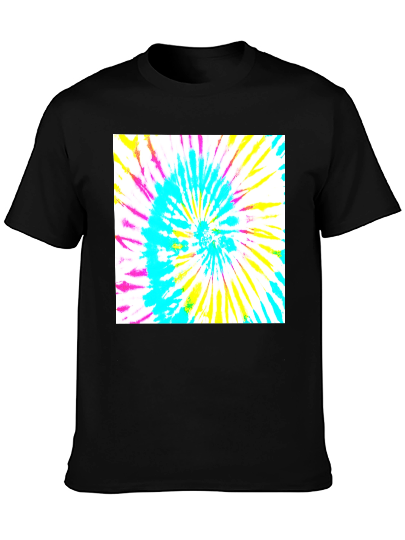 Retro Tie-Dye Graphic Tee
