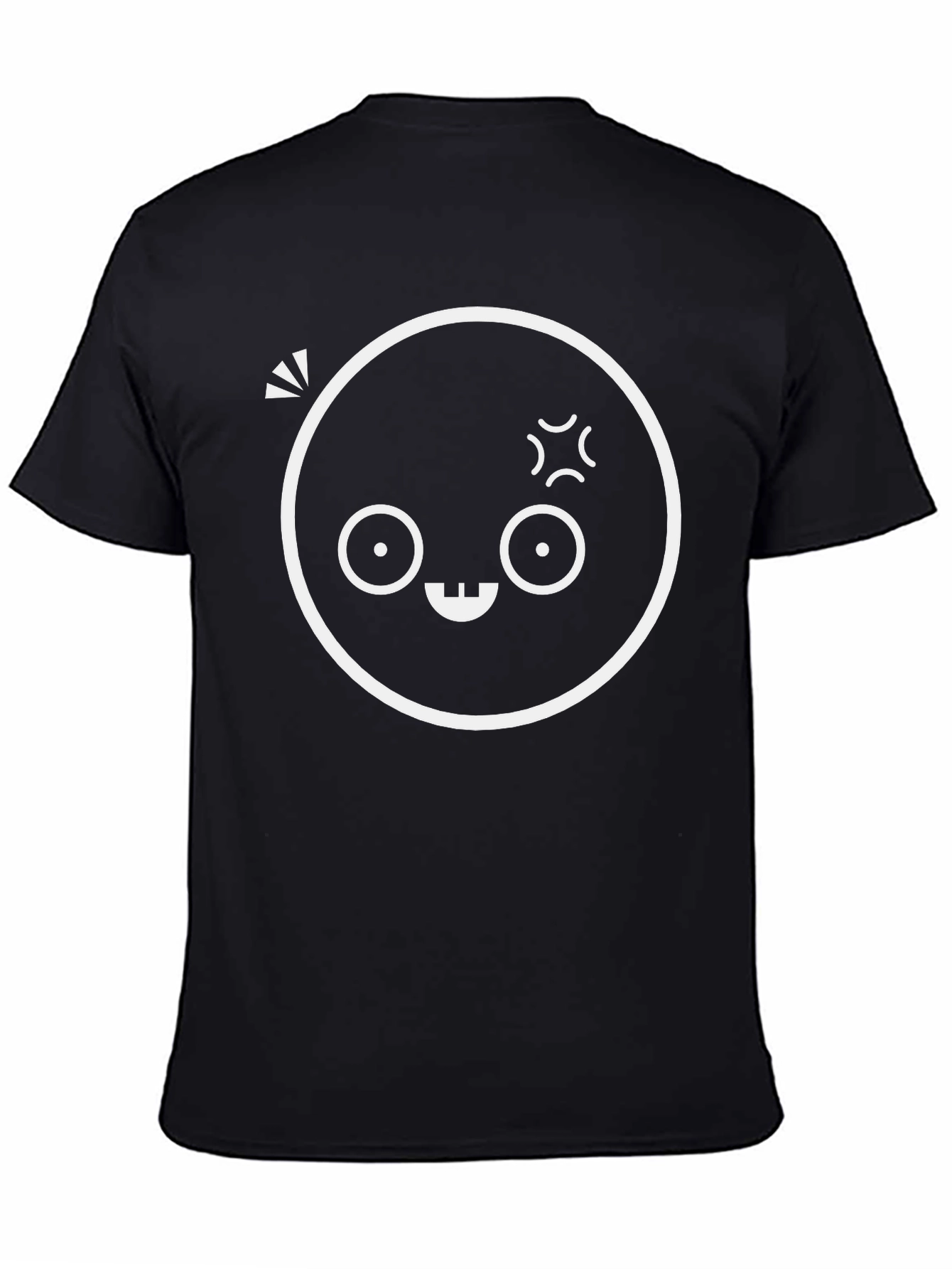 Funny Face Black T-Shirt