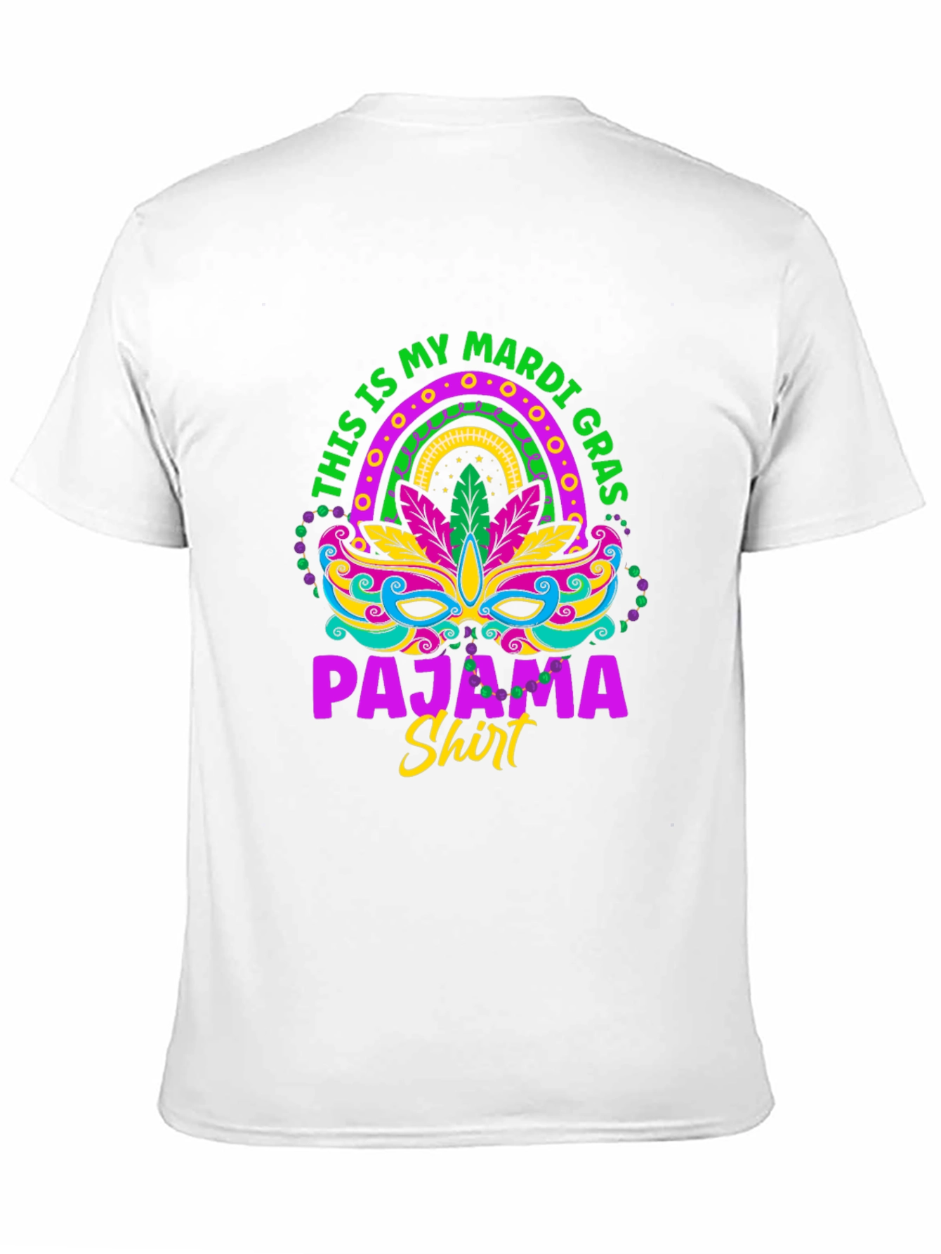 Mardi Gras Pajama Shirt