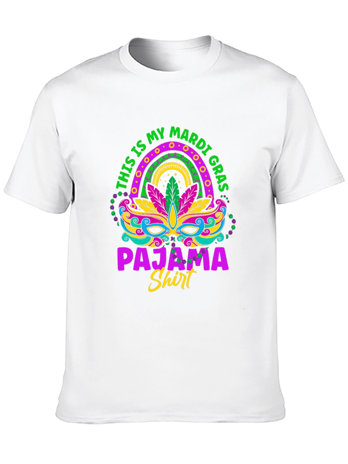 Mardi Gras Pajama Shirt