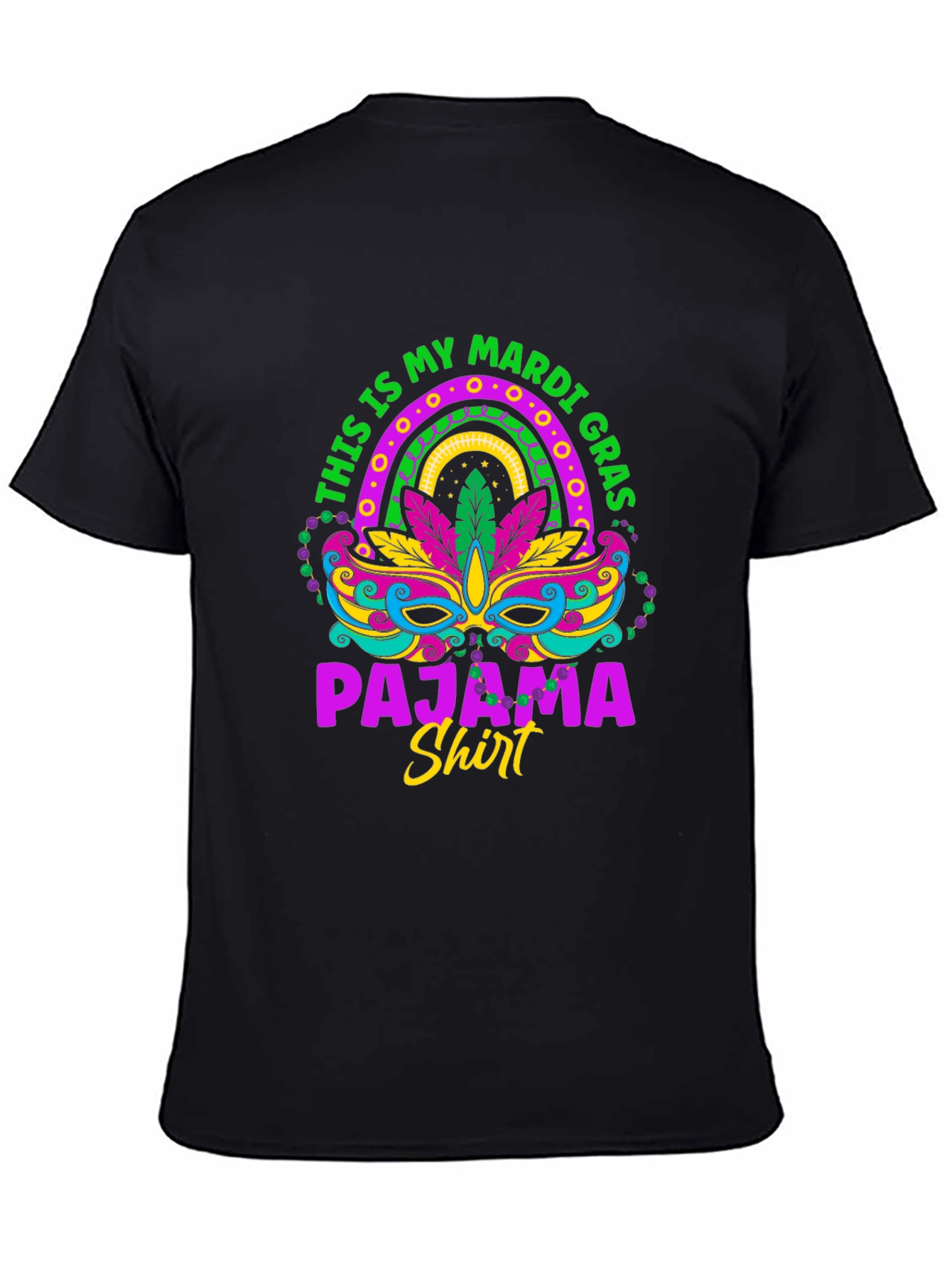 Mardi Gras Pajama Shirt
