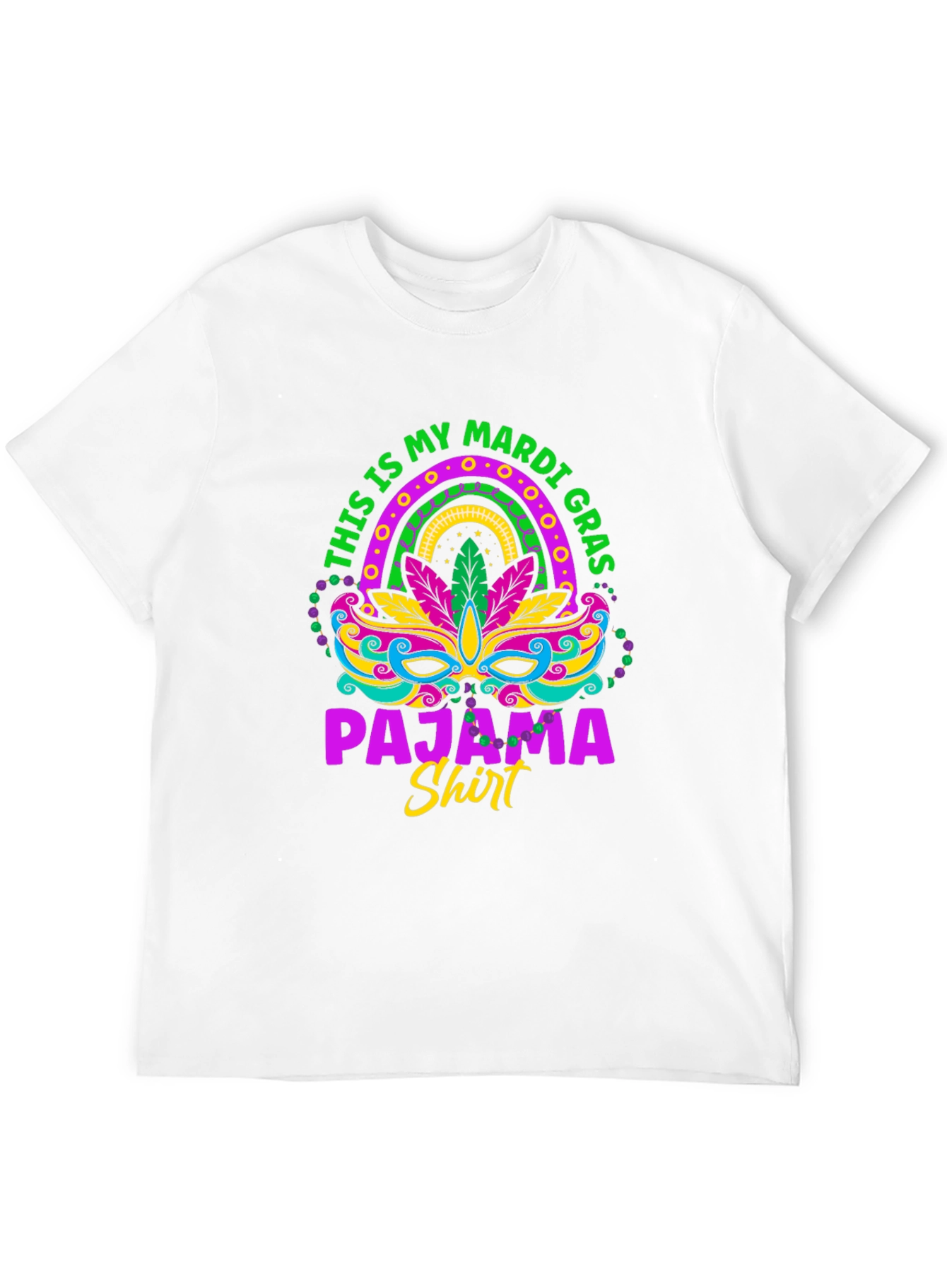 Mardi Gras Pajama Shirt