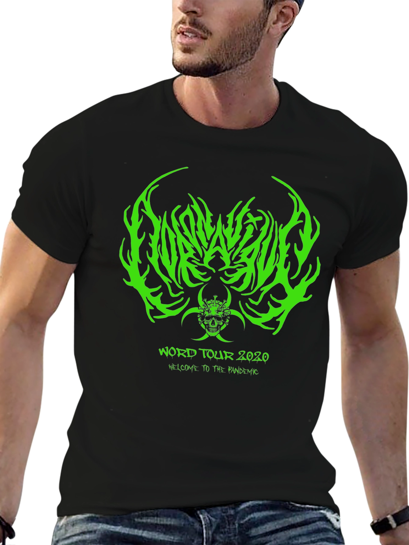 Brutal Death Metal Band Black T-Shirt