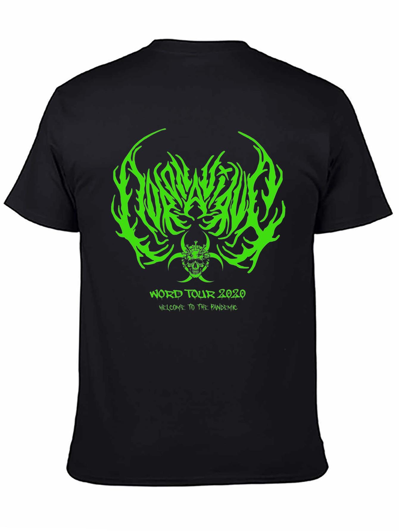 Brutal Death Metal Band Black T-Shirt