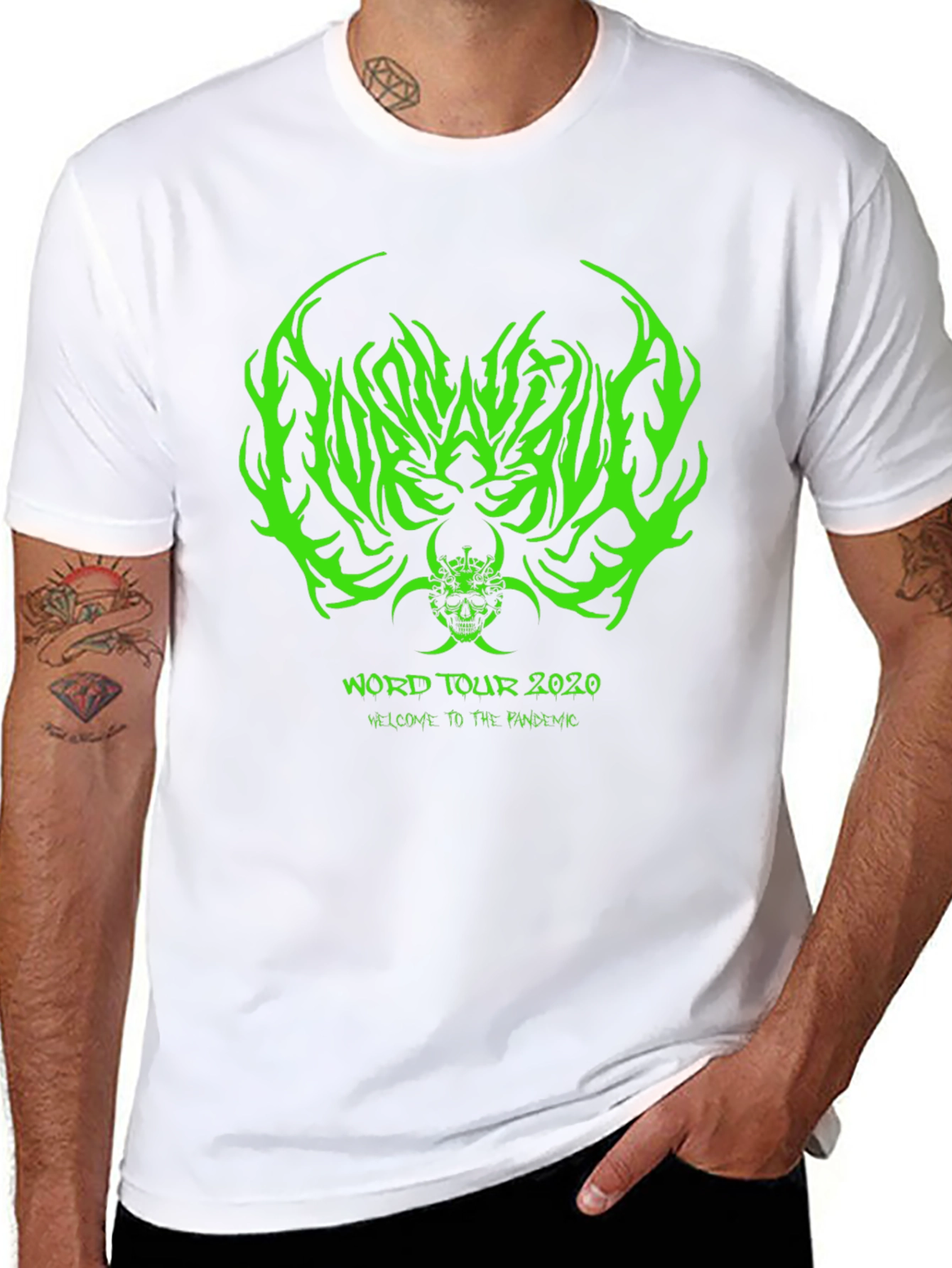 Brutal Death Metal Band Black T-Shirt