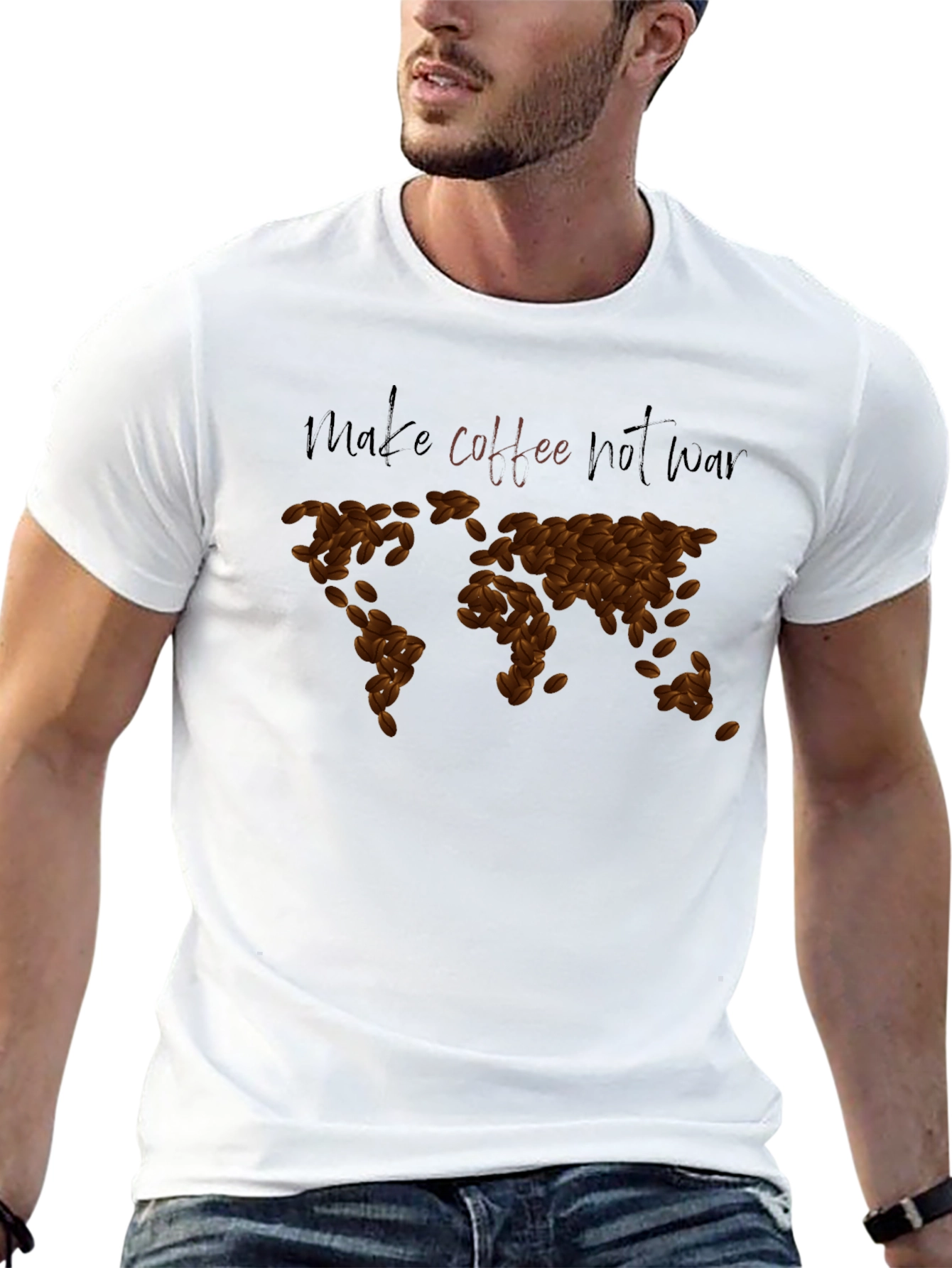 Coffee Not War Graphic Tee