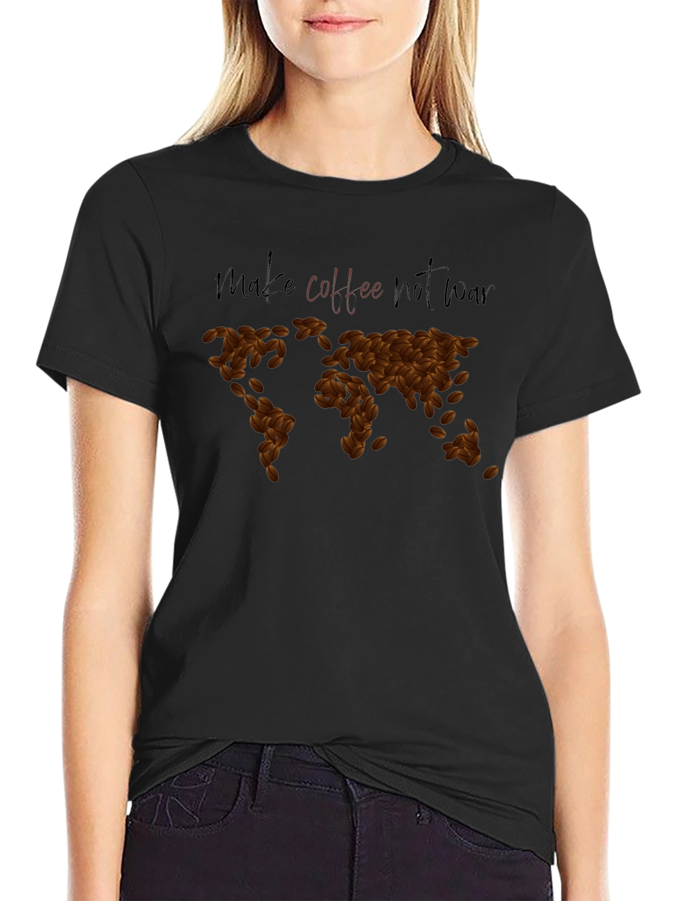 Coffee Not War Graphic Tee