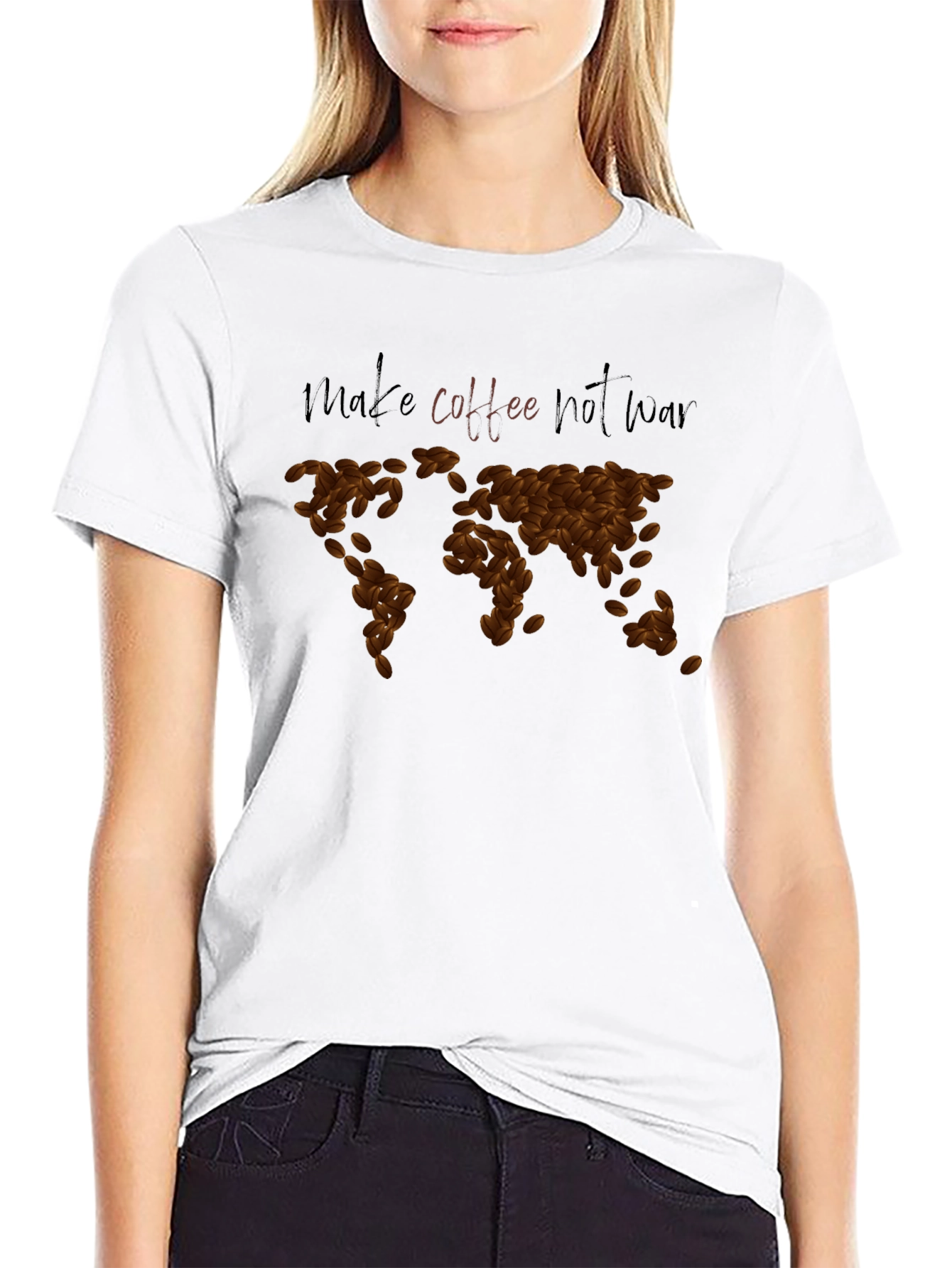 Coffee Not War Graphic Tee