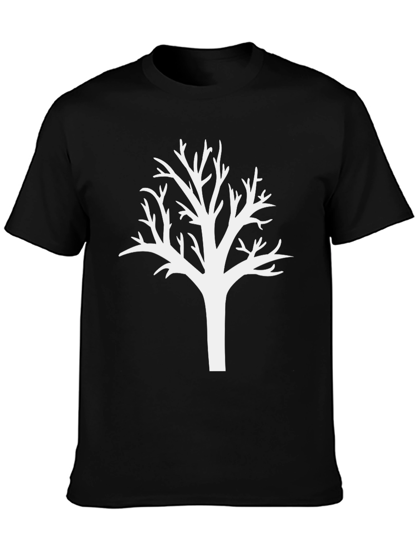 Abstract Tree Graphic T-Shirt