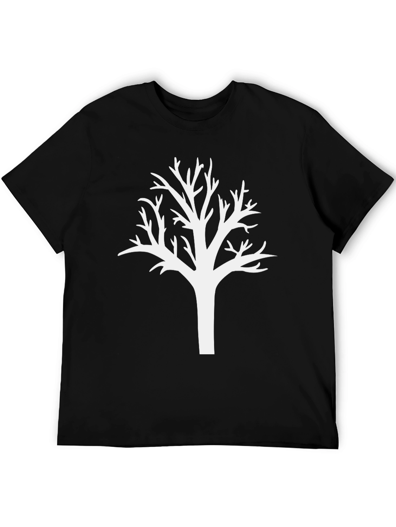 Abstract Tree Graphic T-Shirt