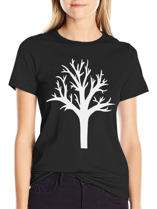 Abstract Tree Graphic T-Shirt