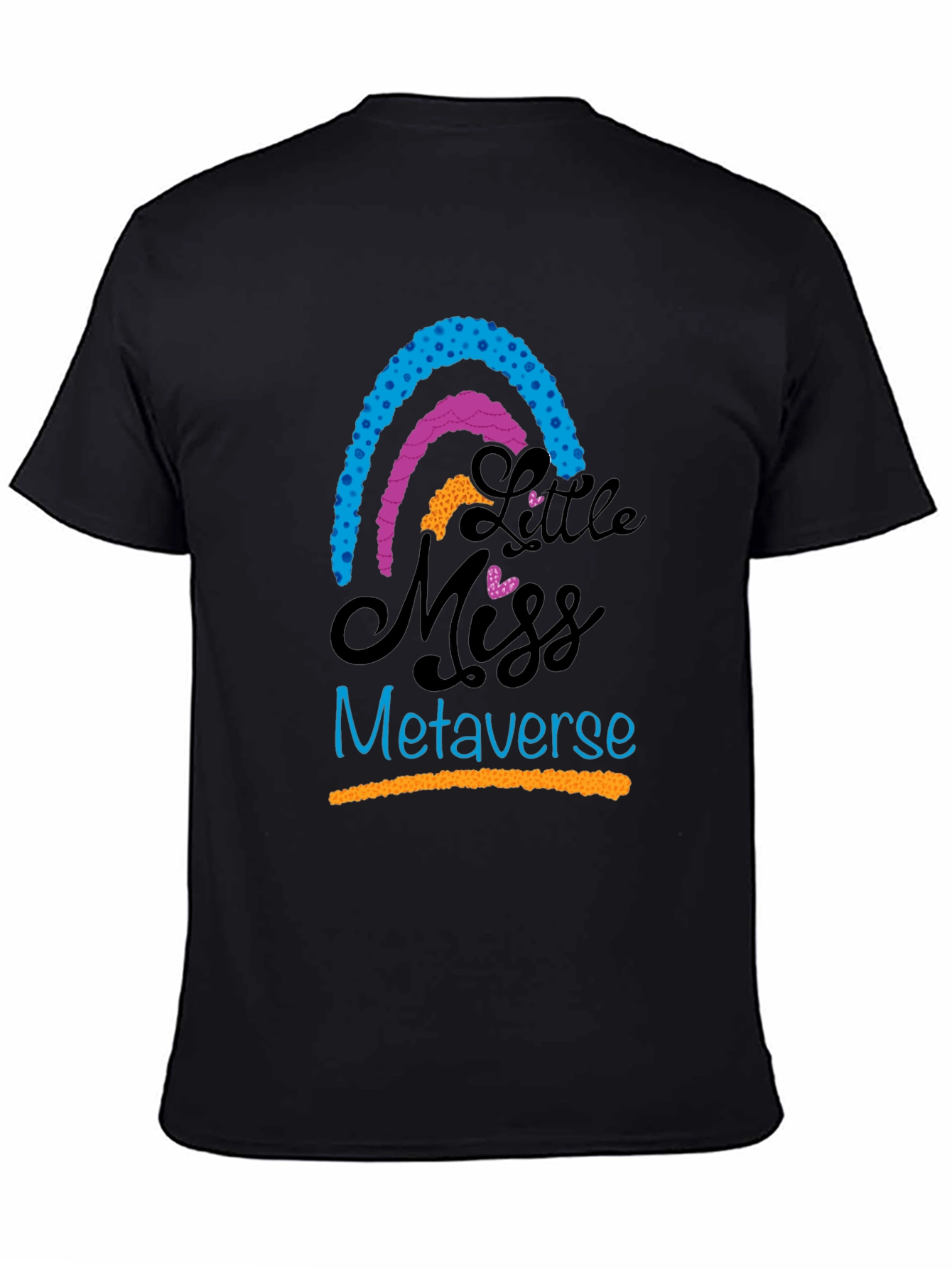 Little Miss Metaverse T-Shirt - Black