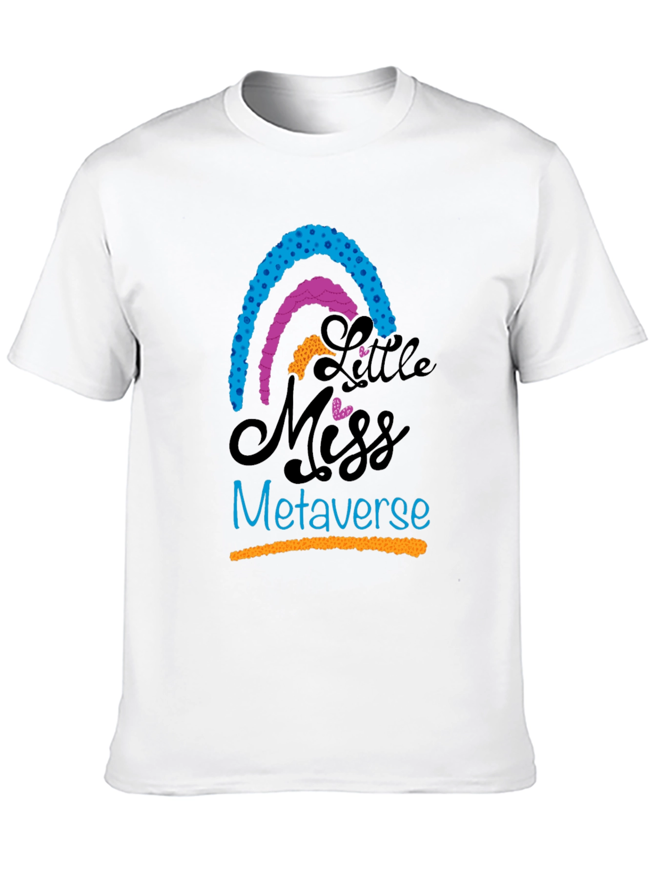 Little Miss Metaverse T-Shirt - Black