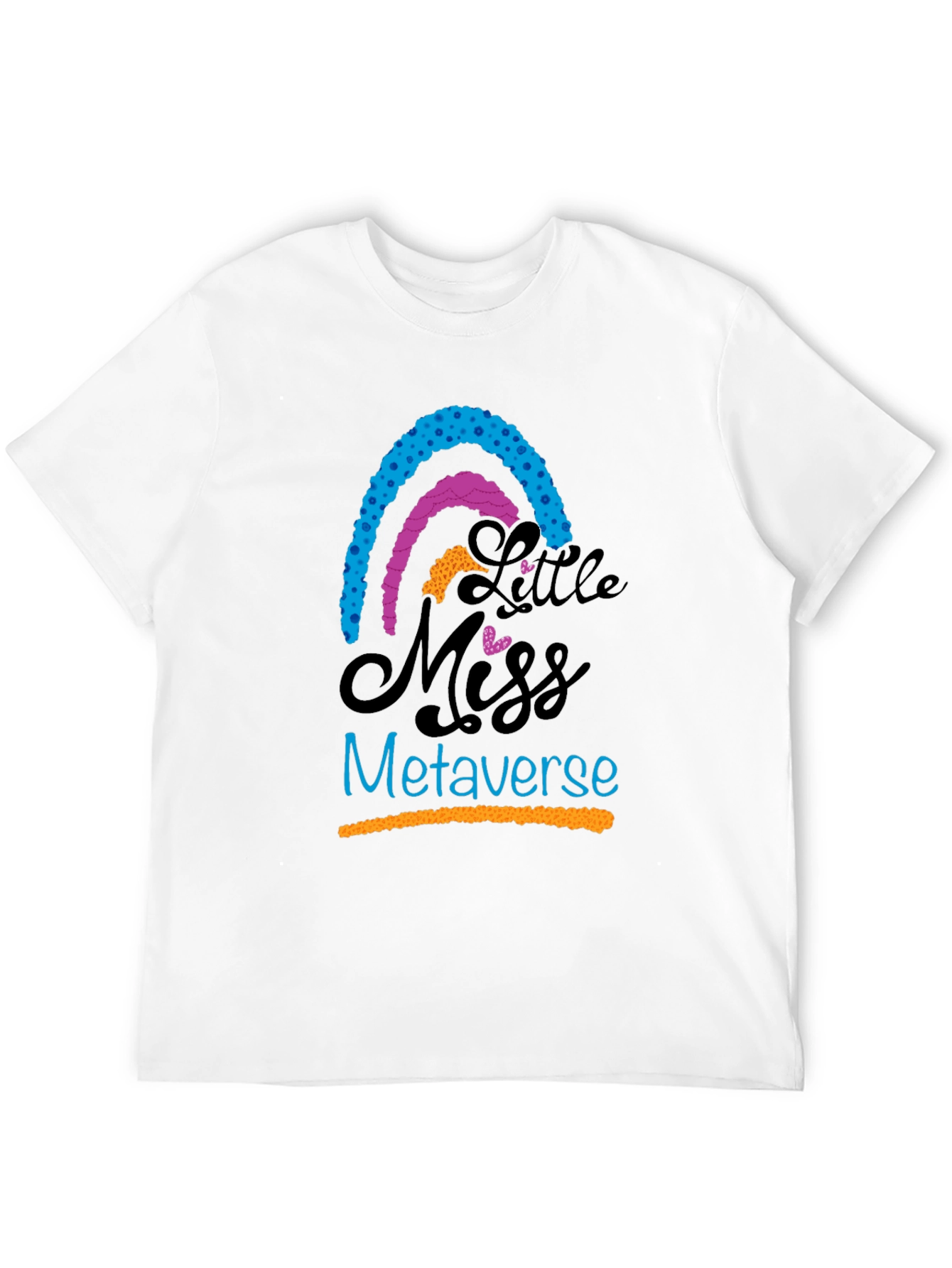 Little Miss Metaverse T-Shirt - Black