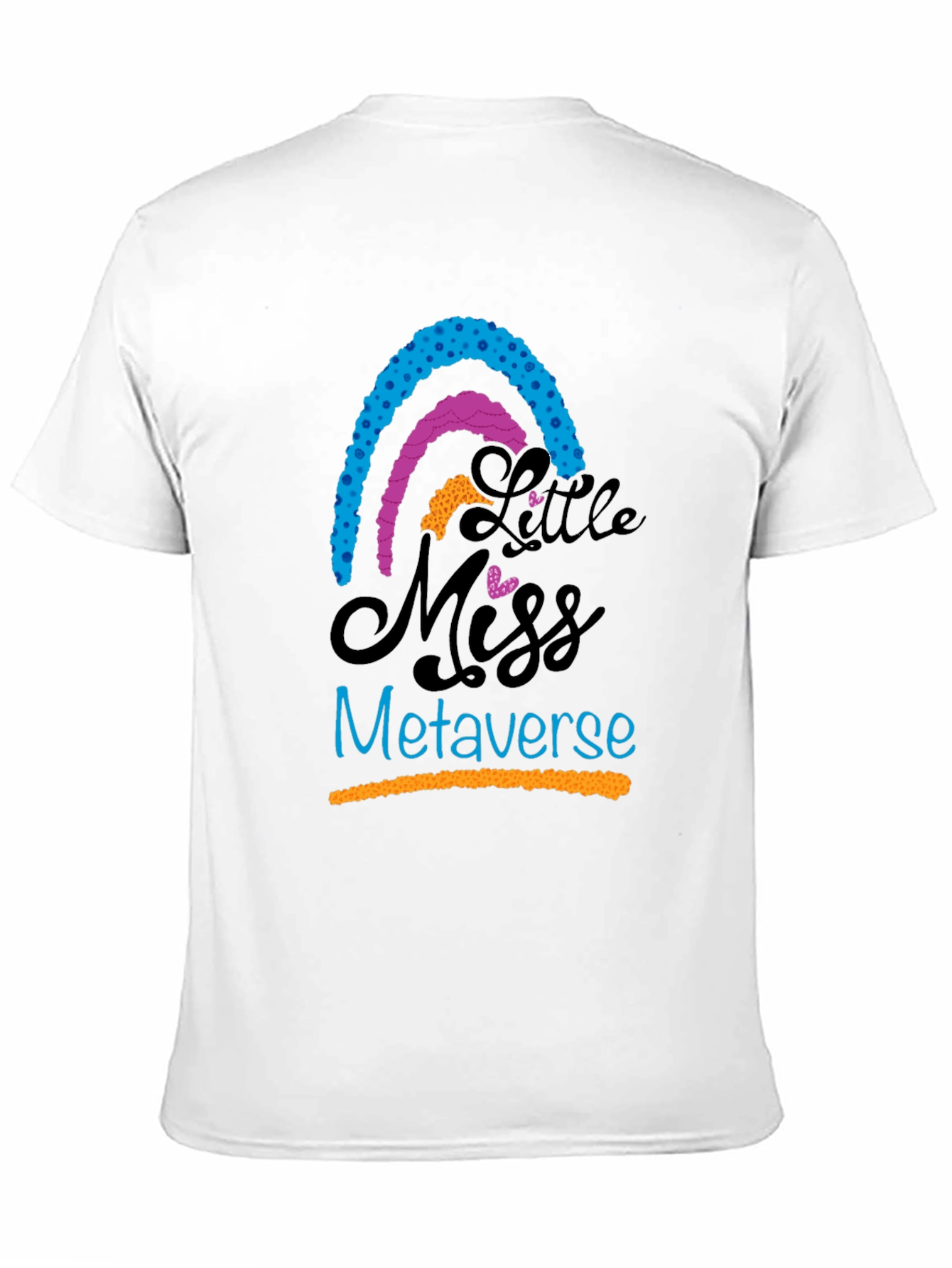 Little Miss Metaverse T-Shirt - Black