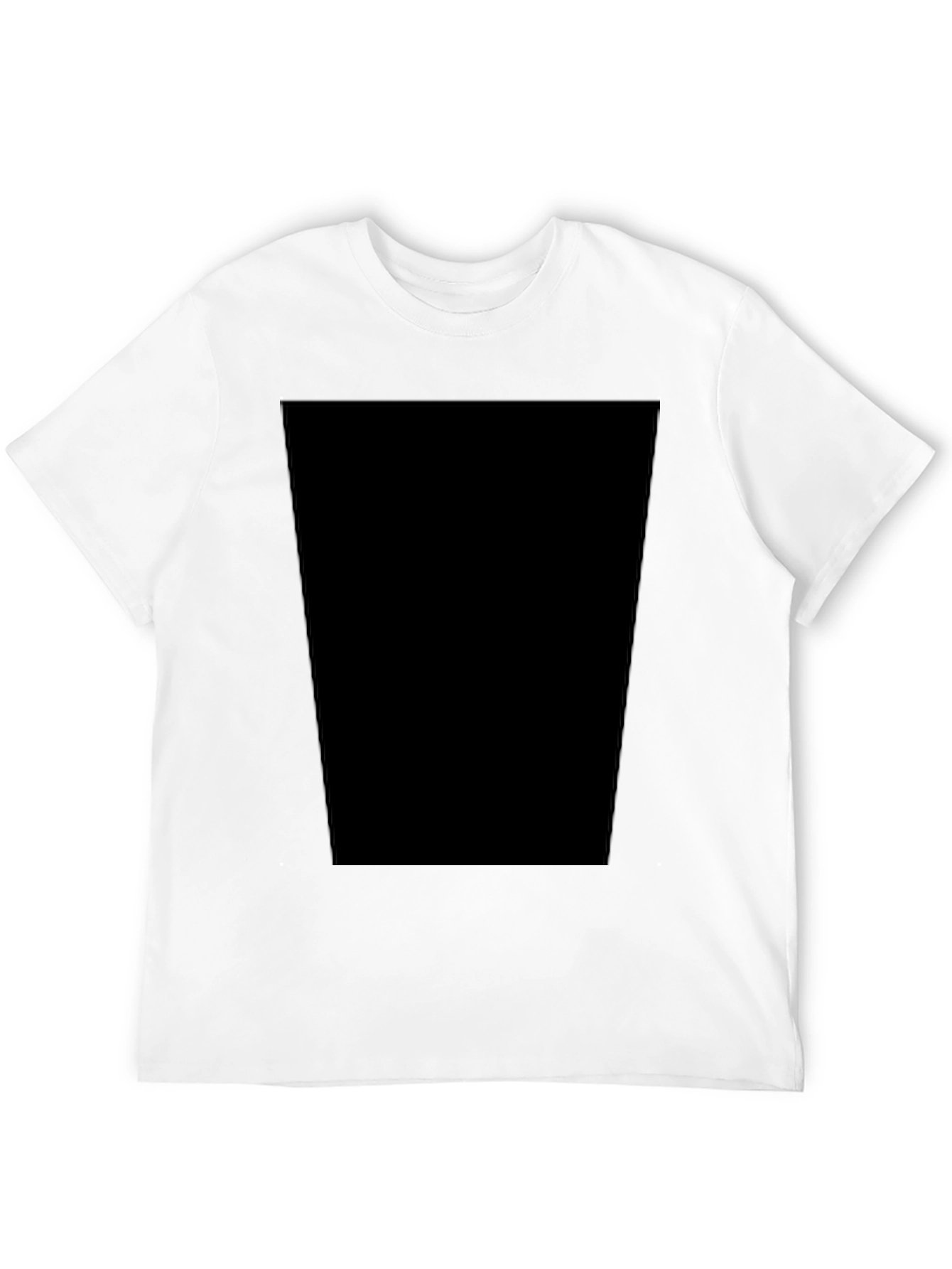 Mens Black Casual T-Shirt - Comfort Fit