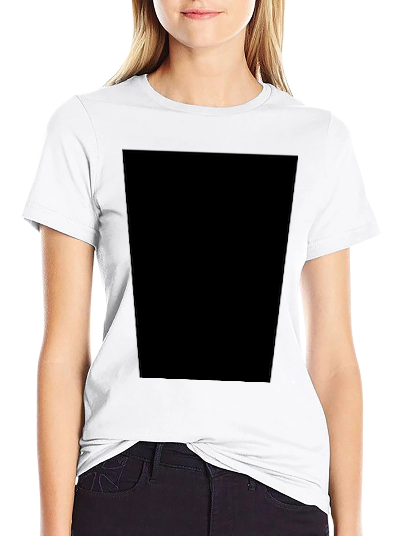 Mens Black Casual T-Shirt - Comfort Fit