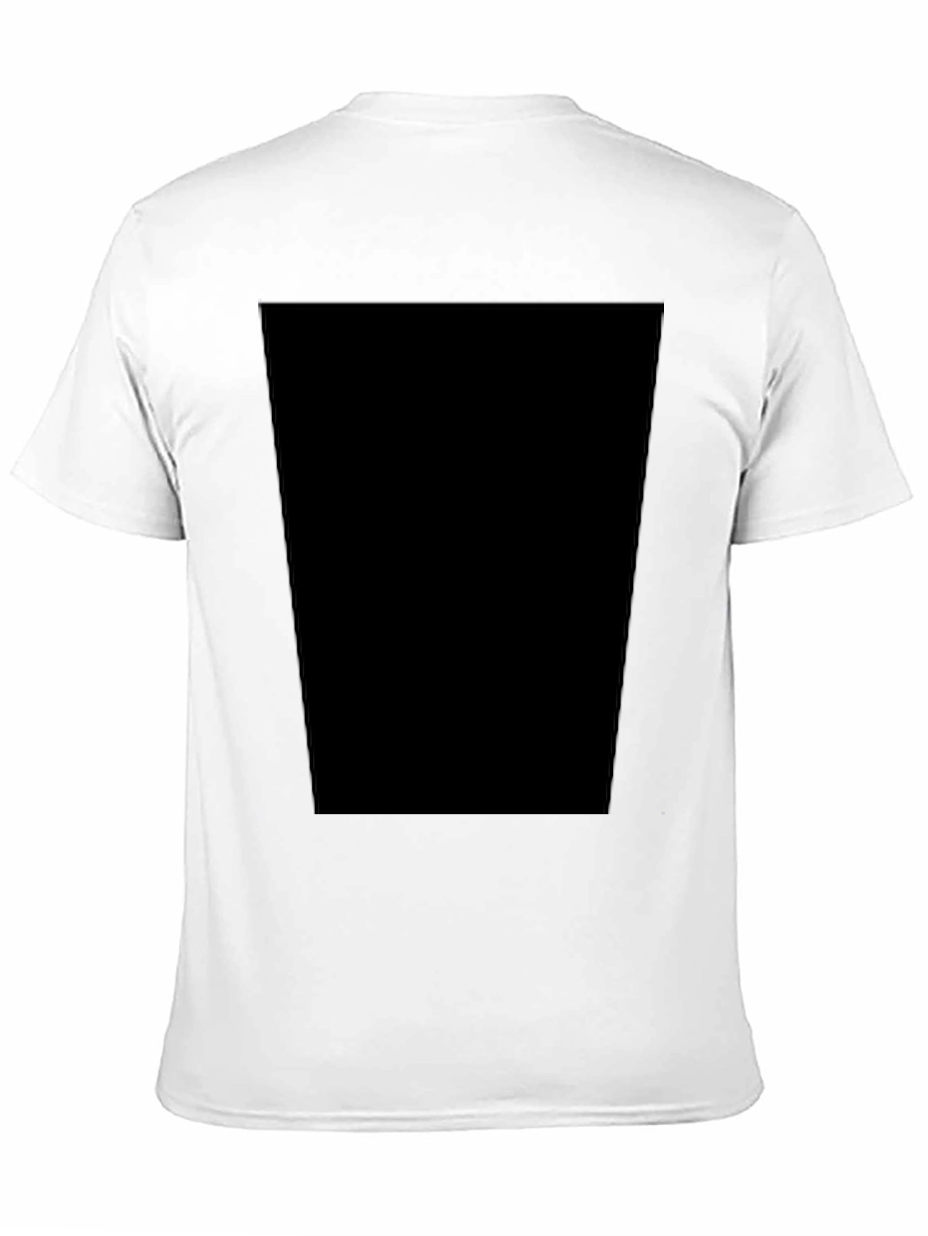 Mens Black Casual T-Shirt - Comfort Fit