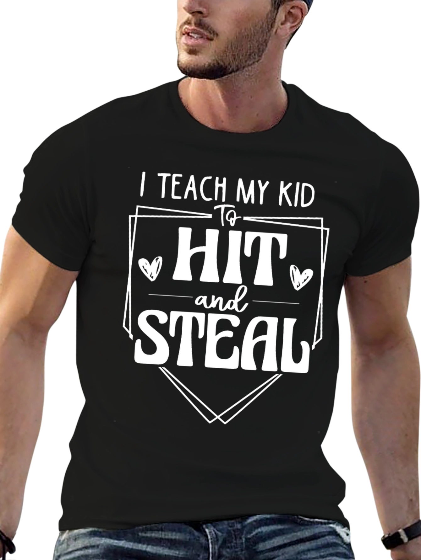 Teach My Kid to Hit & Steal T-Shirt