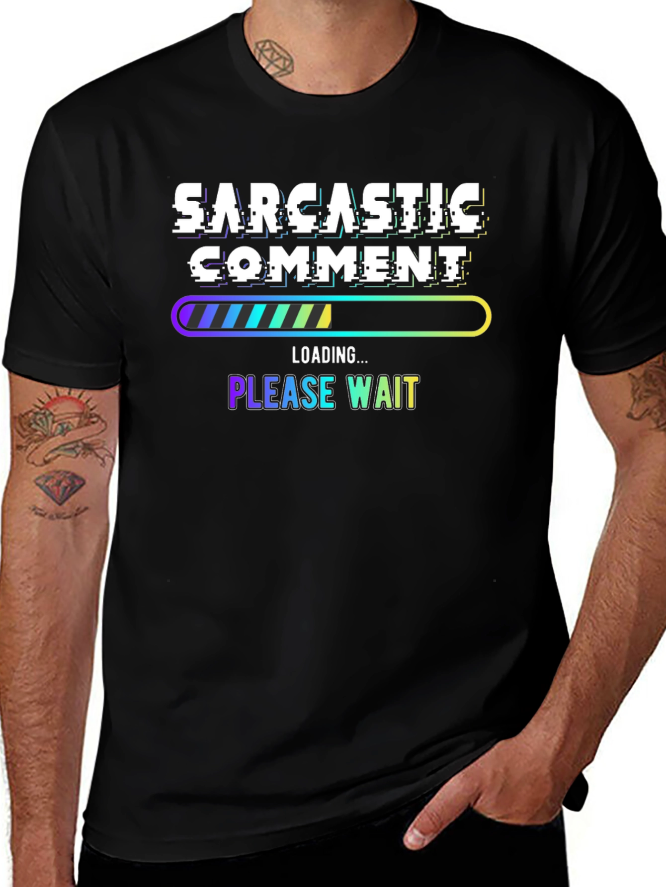Sarcastic Comment Loading Funny T-Shirt