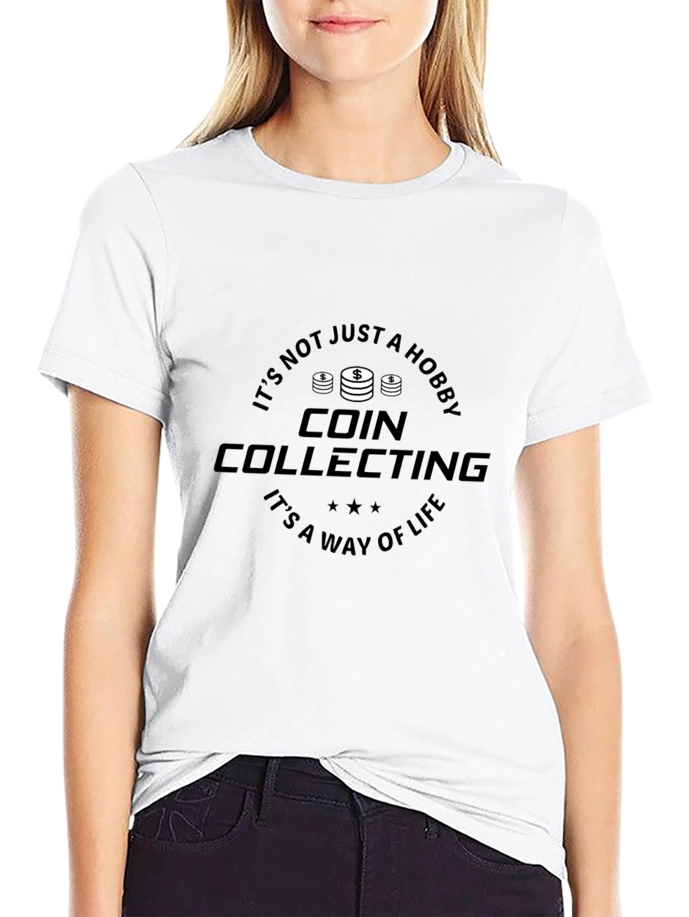 Coin Collecting T-Shirt - Hobby & Lifestyle Apparel