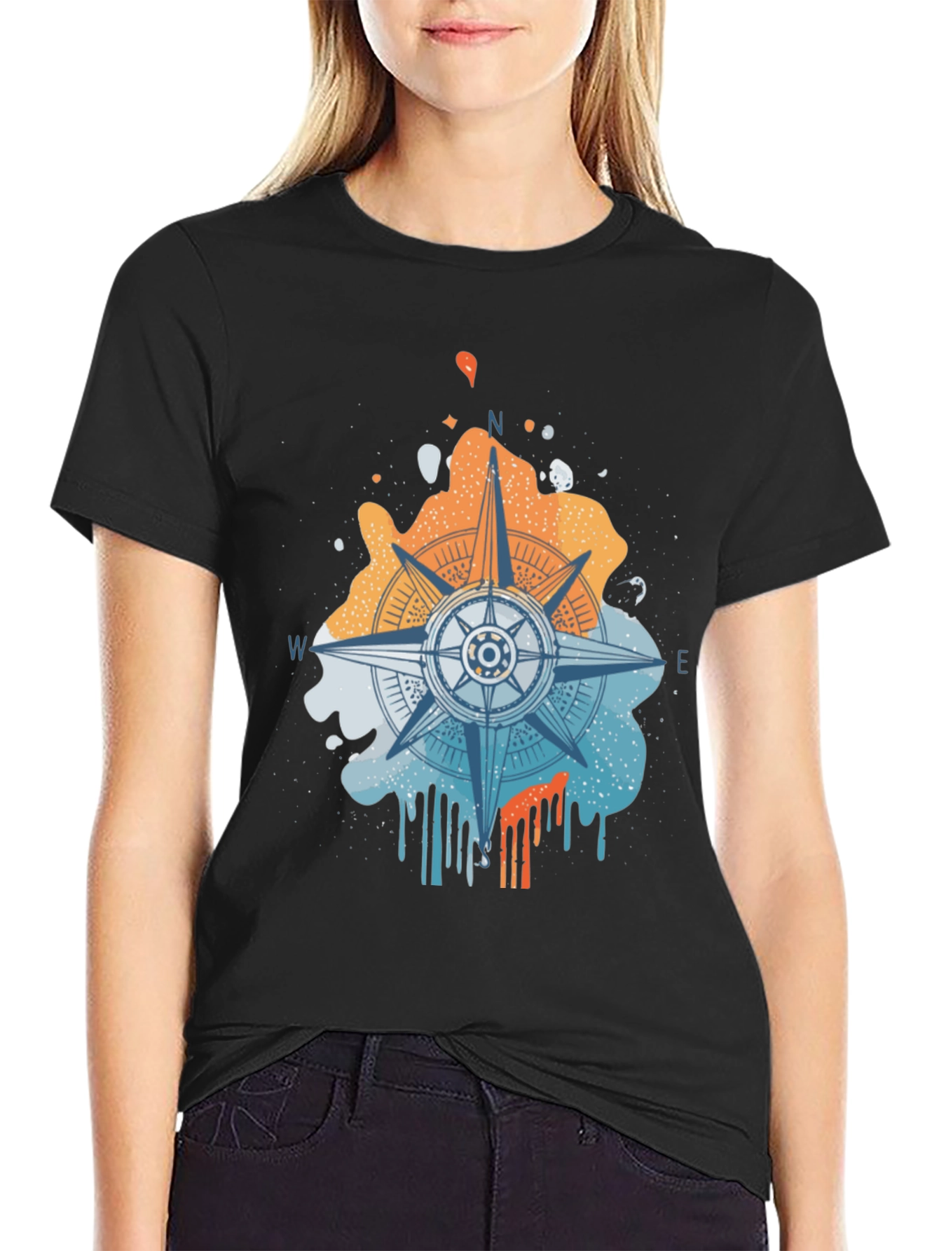 Compass Rose Graphic Tee - Adventure Ready