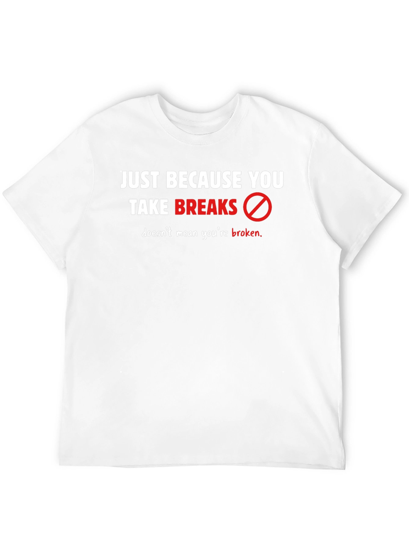 Take Breaks Graphic Tee - Relax & Recharge