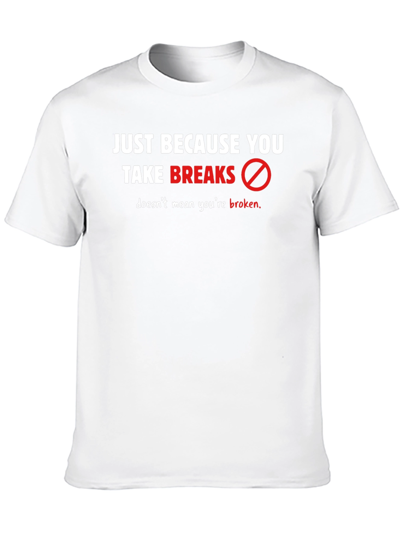 Take Breaks Graphic Tee - Relax & Recharge