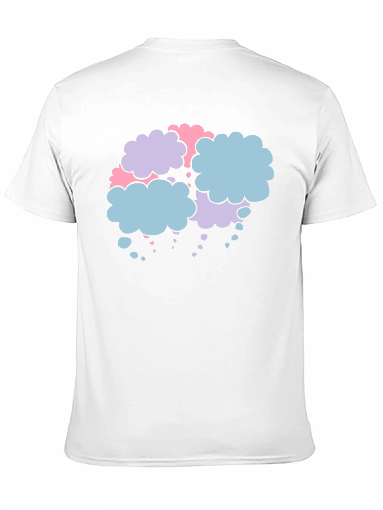 Cloud Bubble Graphic Tee - Soft Cotton Blend