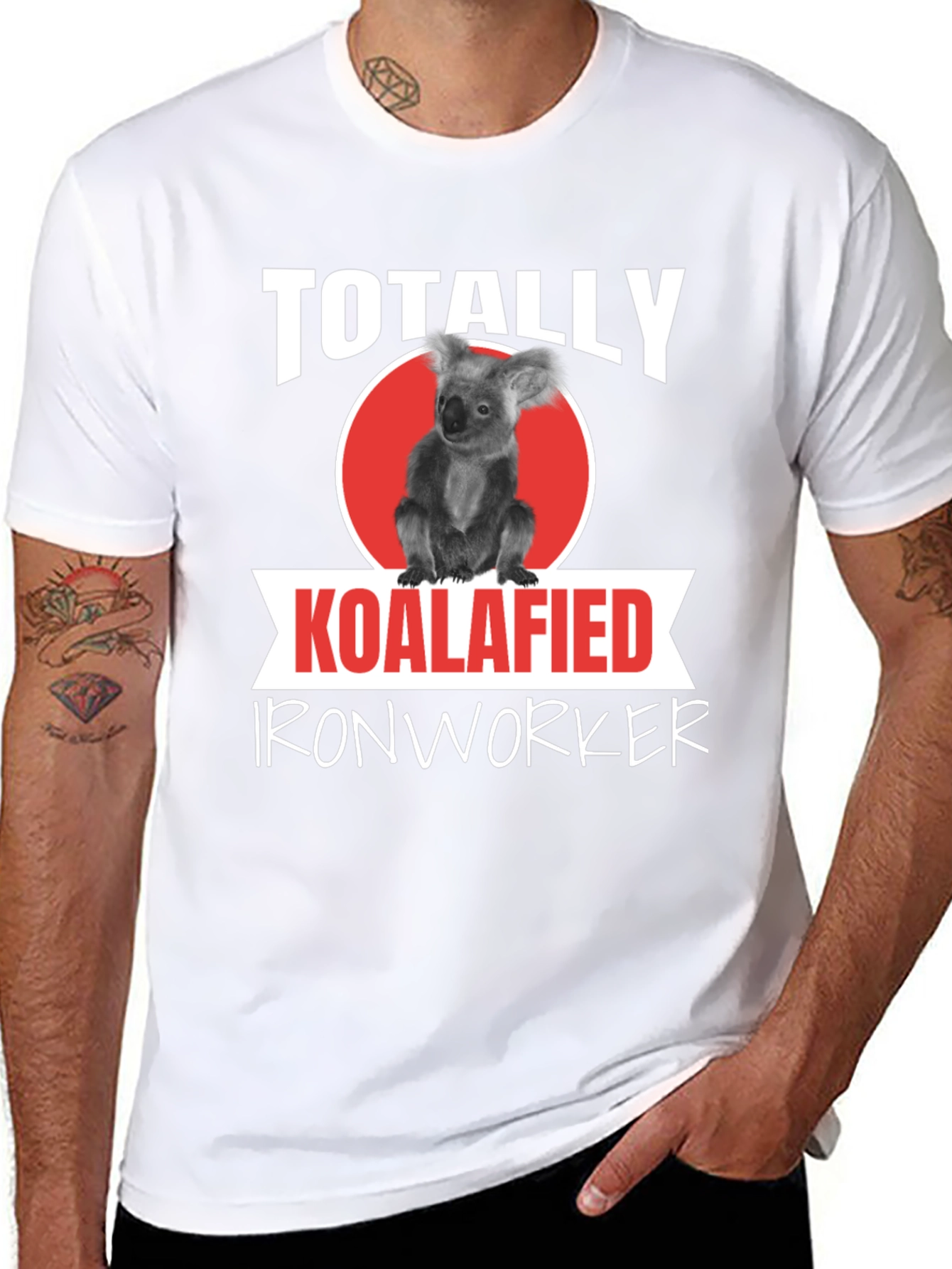 Koalafied Ironworker Graphic Tee