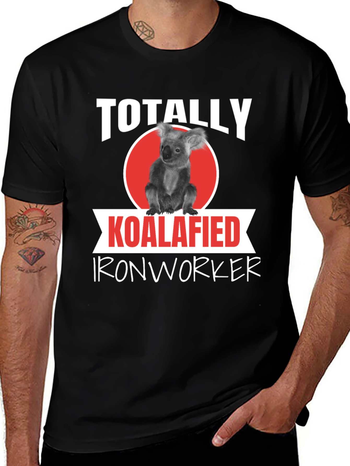 Koalafied Ironworker Graphic Tee