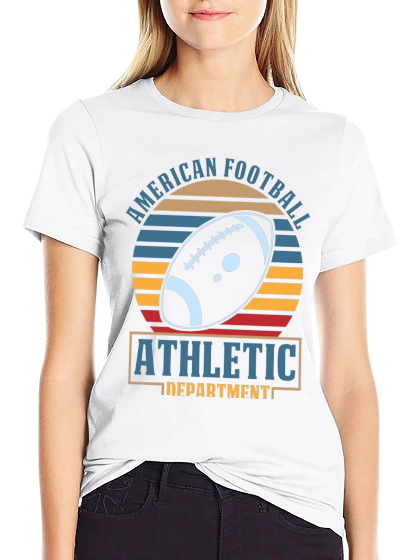 American Football Athletic Department T-Shirt
