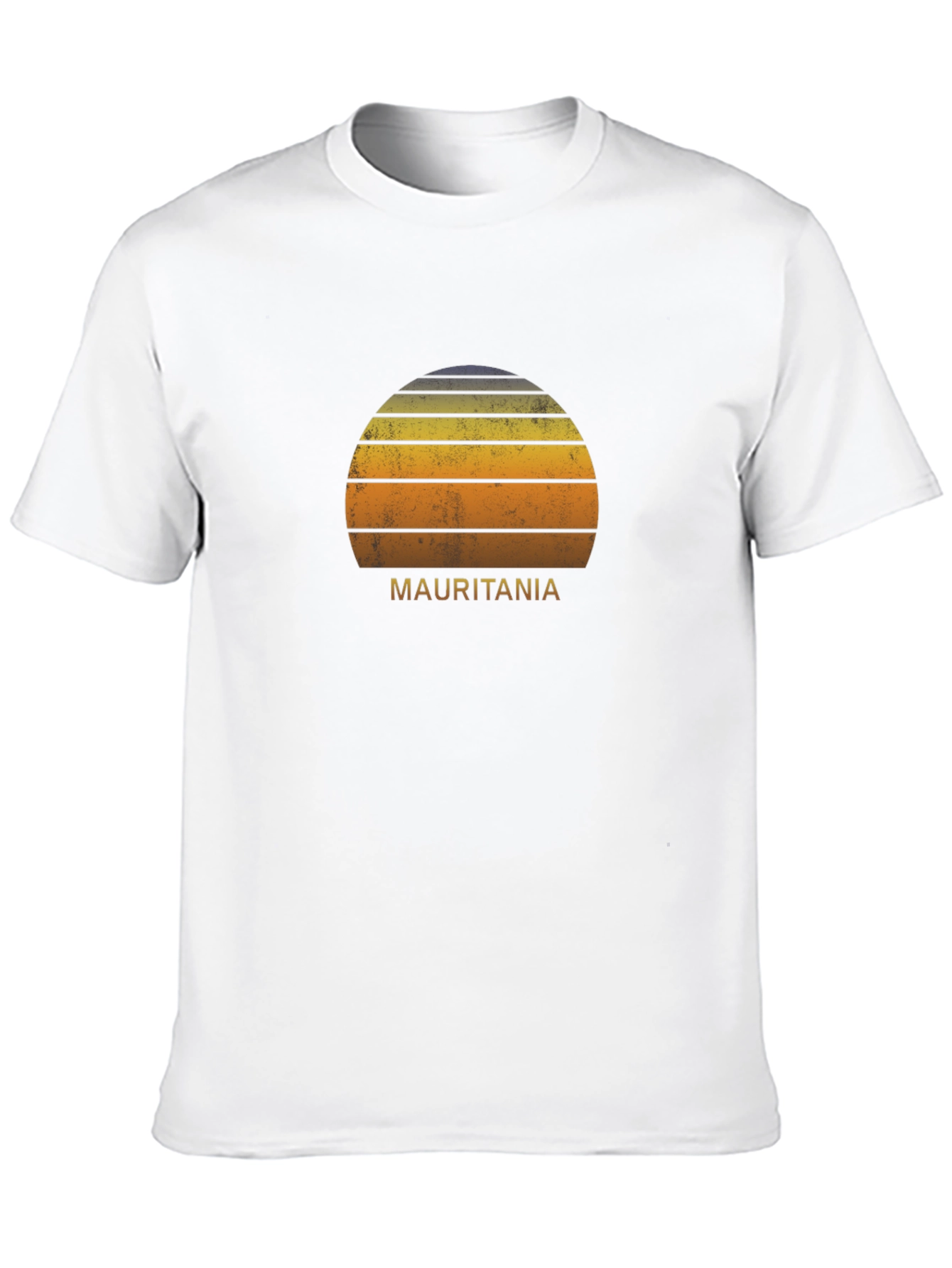 Mauritania Sunset Graphic T-Shirt