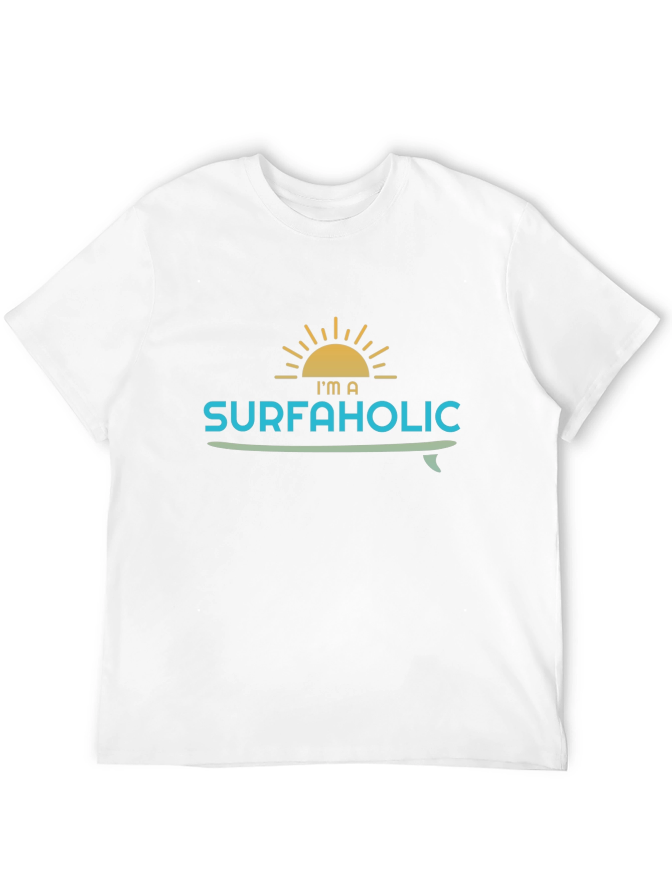 Surfaholic Graphic T-Shirt - Black