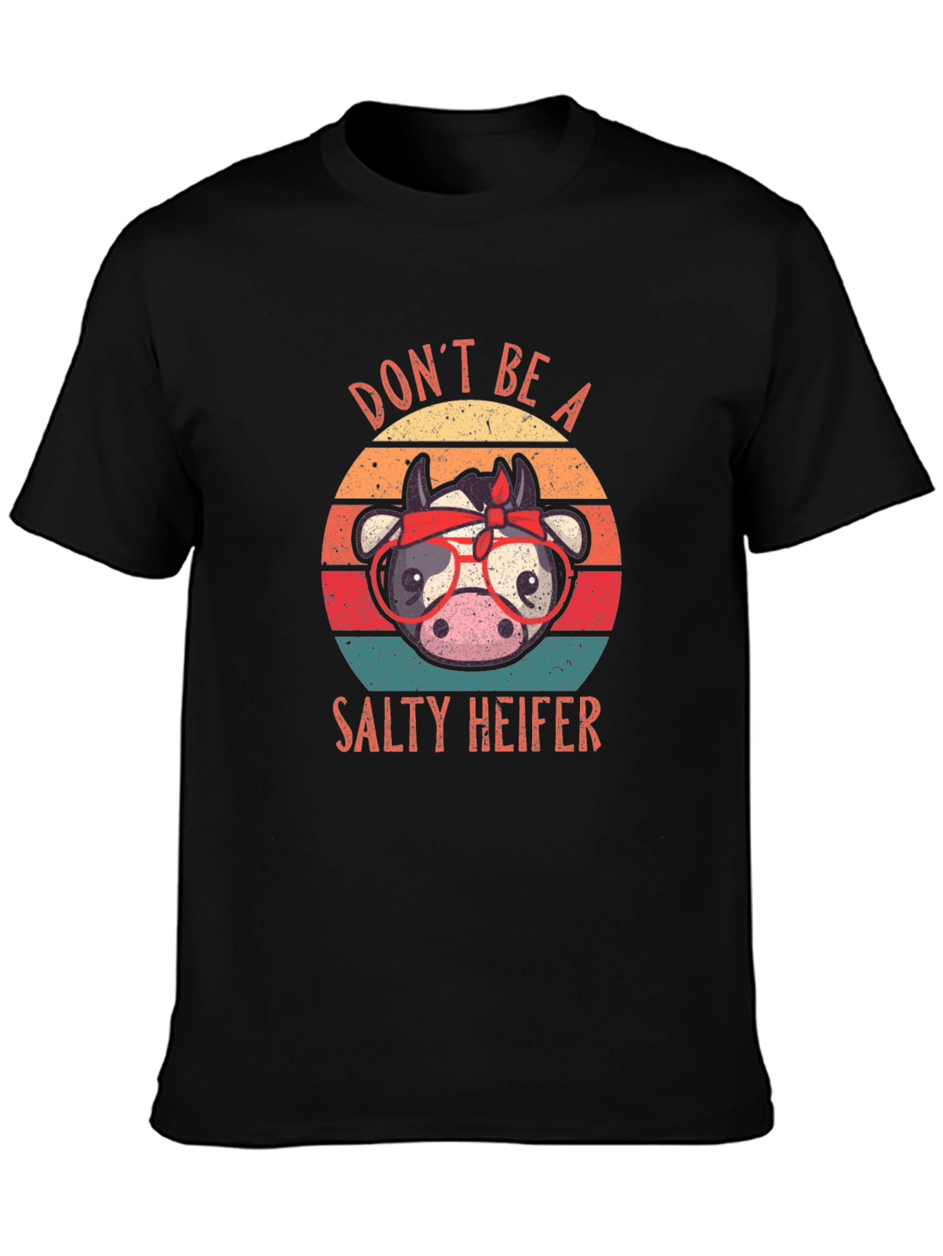 Salty Heifer T-Shirt - Funny Cow Tee