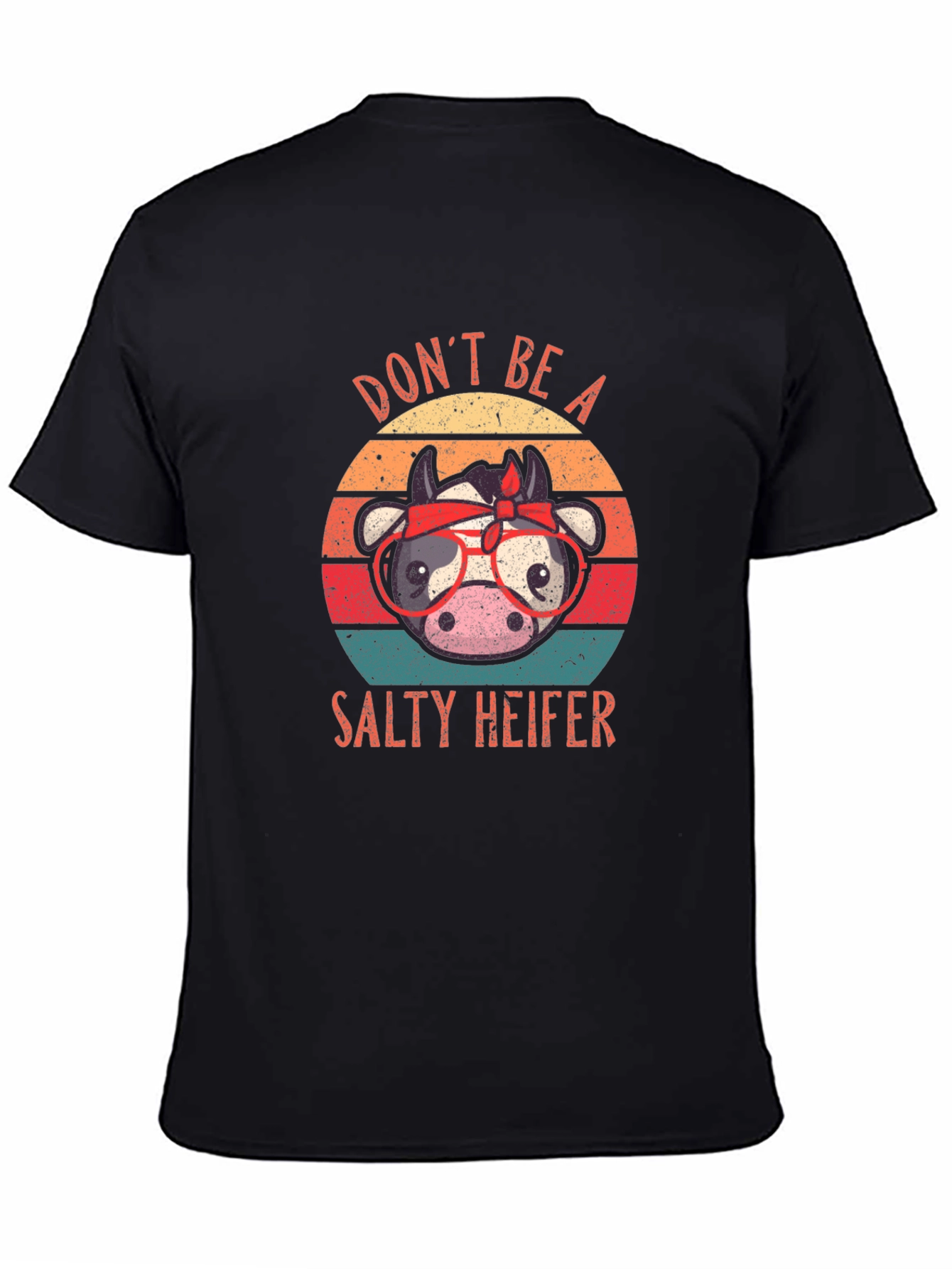 Salty Heifer T-Shirt - Funny Cow Tee