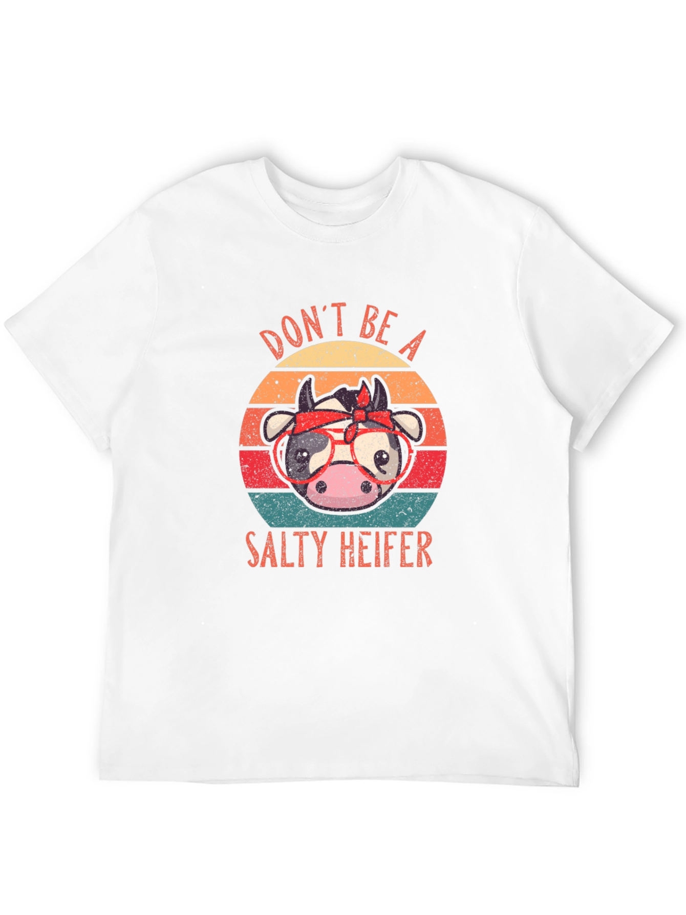 Salty Heifer T-Shirt - Funny Cow Tee