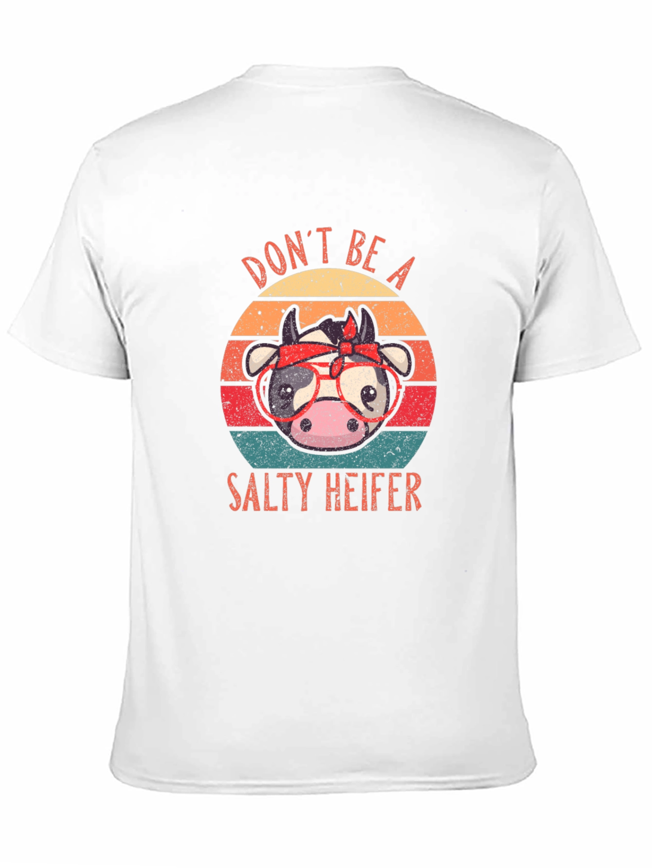 Salty Heifer T-Shirt - Funny Cow Tee